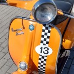 vespa, piaggio vespa, vespa rally, vespa rally 200, vespa classic, vintage, orange vespa, aracione, vivalamoto, motodays